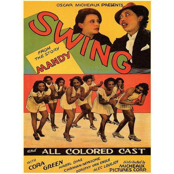 Swing Movie Poster Oscar Micheaux 1938 